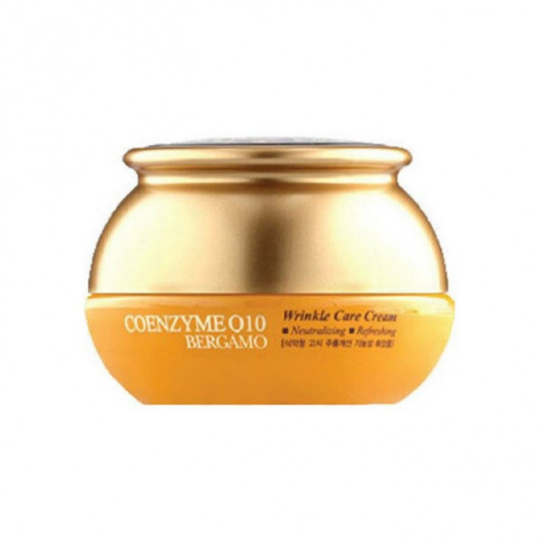 BERGAMO Крем для лица с коэнзимом Q10 омолаживающий Coenzyme Q10 Wrinkle Care Cream (50 г)