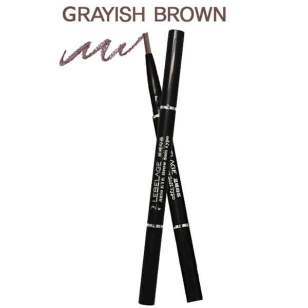 LEBELAGE Автоматический серо-коричневый карандаш для бровей Auto Eye Brow Soft Type Grayish Brown