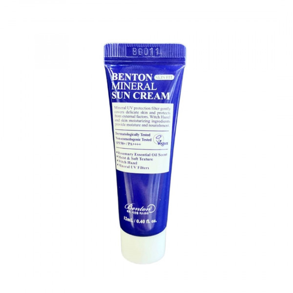 Benton Гипоаллергенный солнцезащитный крем для лица Skin Fit Mineral Sun Cream SPF50+ PA++++ (12 мл)