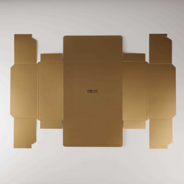 Коробка складная «Новогодняя почта», 25 × 25 × 10 см