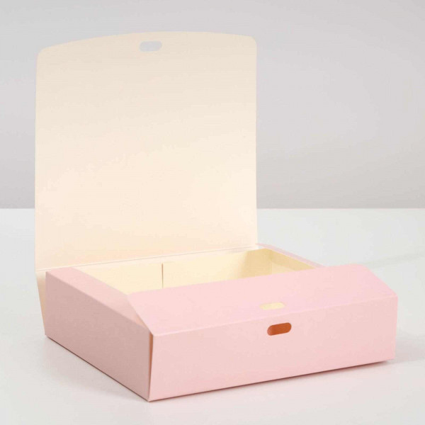 Коробка складная «Розовая», 16,5 х 12,5 х 5 см