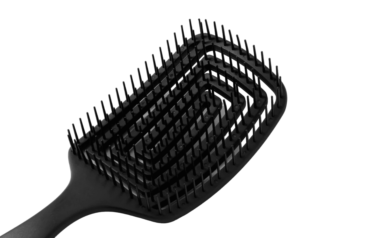 SOLOMEYA Расческа с ароматом винограда для сухих и влажных волос Wet  Detangler Brush Paddle Grape (22 x 7 см)